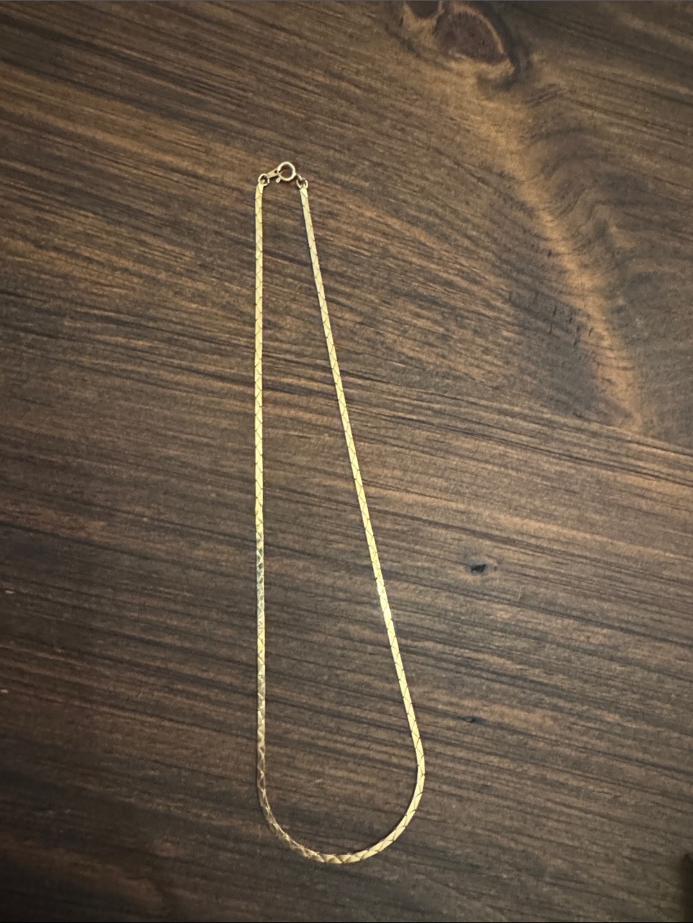 Gold Thick Plated Necklace - Women Jewelry - NWT